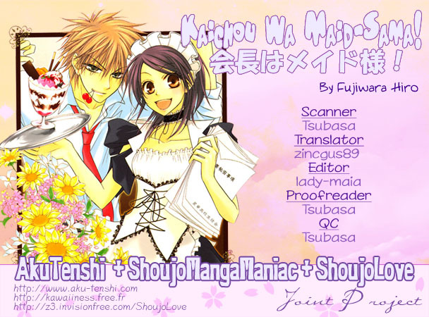 Kaichou wa Maid-sama! Chapter 8 page 34 - Chapter 8: Misa Chan and Igarashi Tora