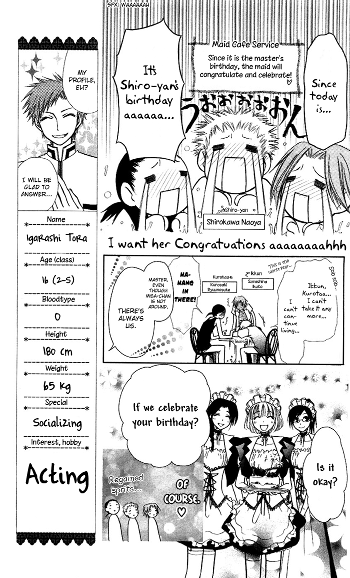 Kaichou wa Maid-sama! Chapter 8 page 5 - Chapter 8: Misa Chan and Igarashi Tora