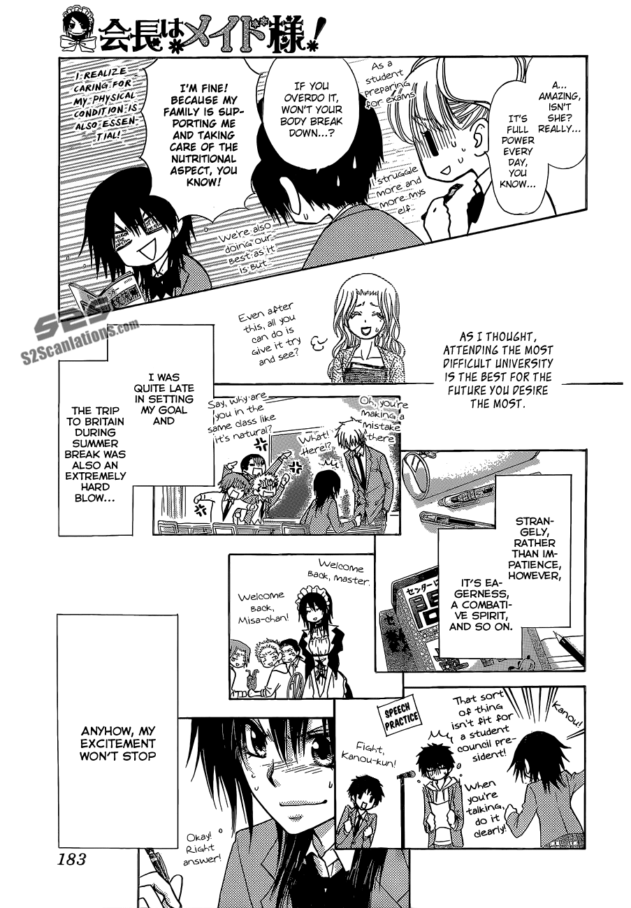 Kaichou wa Maid-sama! Chapter 81 page 24 - Chapter 81: Closer, Farther So Close That We Can't Get Any Closer Than This Closer!?