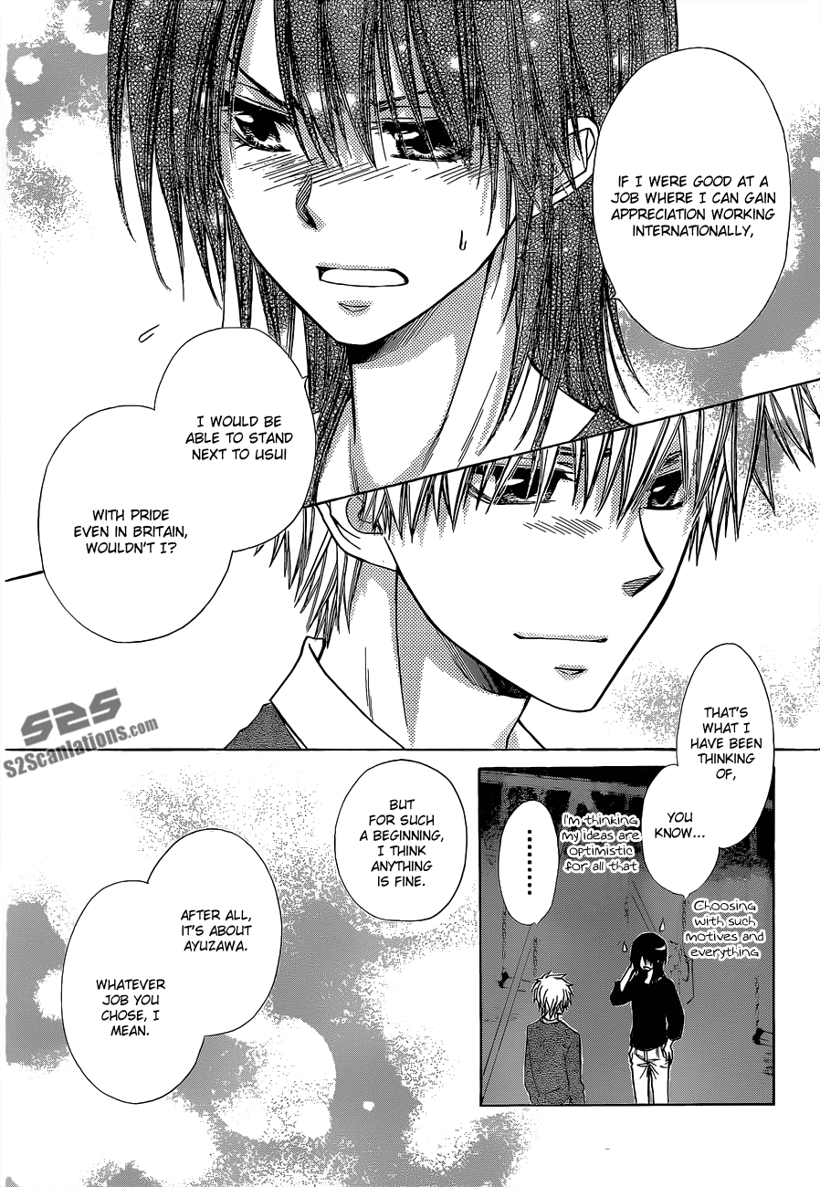 Kaichou wa Maid-sama! Chapter 81 page 38 - Chapter 81: Closer, Farther So Close That We Can't Get Any Closer Than This Closer!?