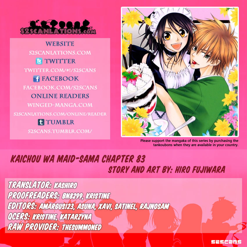 Kaichou wa Maid-sama! Chapter 83 page 33 - Chapter 83: There are Times when Men must Fight... and so Do the Women