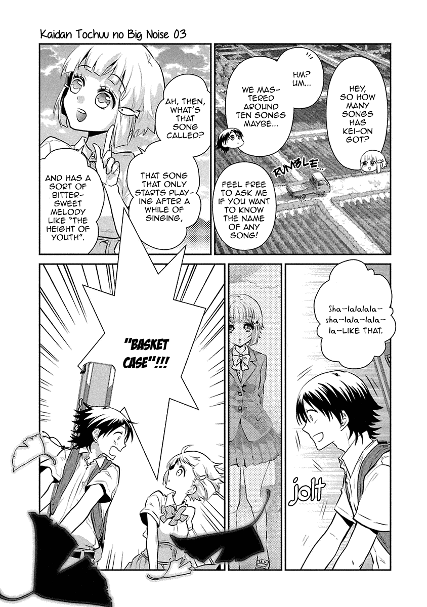 Kaidan Tochuu no Big Noise Chapter 16 page 9 - Chapter 16: Perfect Situation