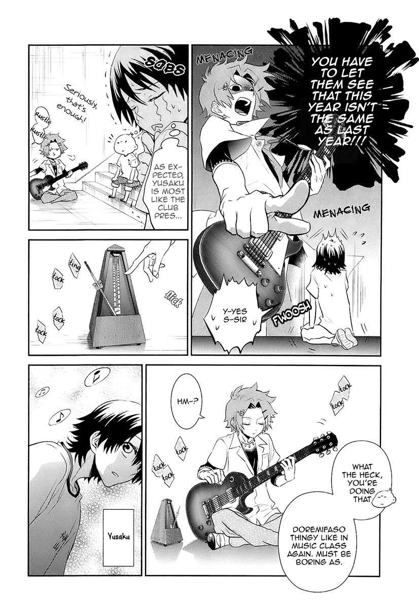 Kaidan Tochuu no Big Noise Chapter 8 page 9 - Chapter 8: It's a Long Way to the Top (If You Wanna Rock 'n' Roll)