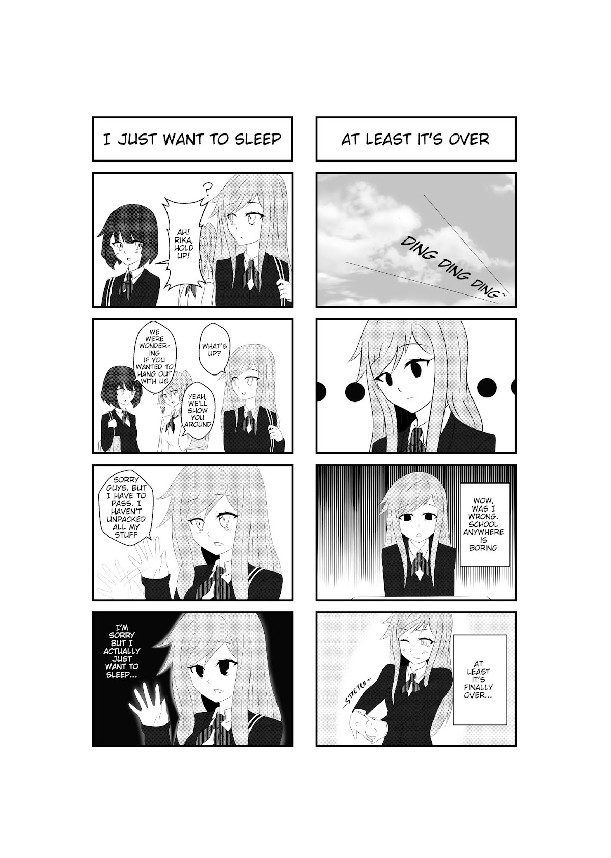 Kaigai Joshikousei Chapter 0 page 11 - Chapter 0 : Oneshot (revised)