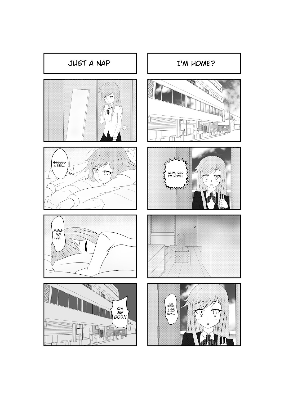 Kaigai Joshikousei Chapter 0 page 12 - Chapter 0 : Oneshot (revised)