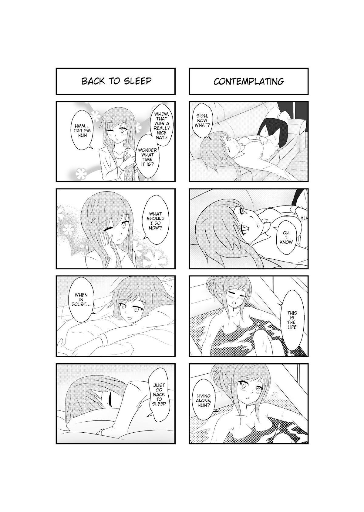 Kaigai Joshikousei Chapter 0 page 14 - Chapter 0 : Oneshot (revised)