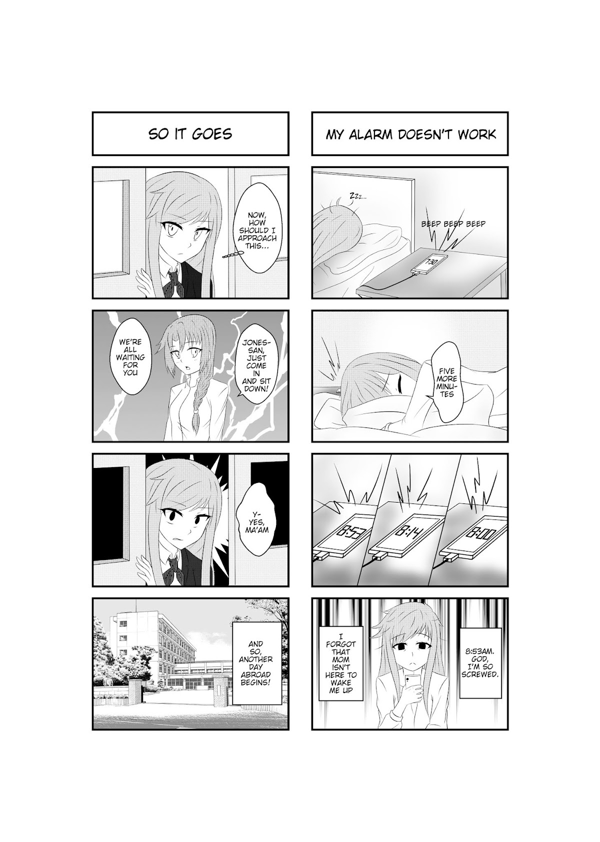 Kaigai Joshikousei Chapter 0 page 15 - Chapter 0 : Oneshot (revised)