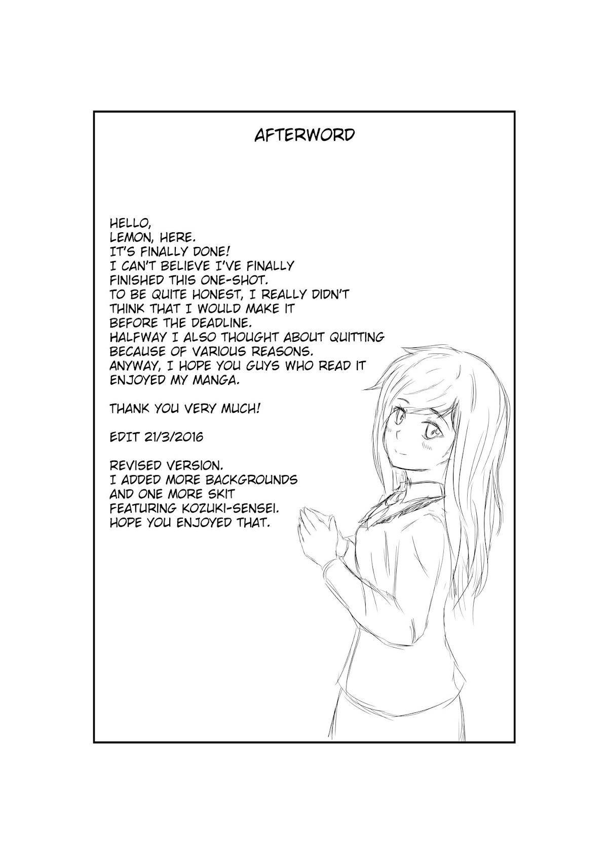 Kaigai Joshikousei Chapter 0 page 17 - Chapter 0 : Oneshot (revised)