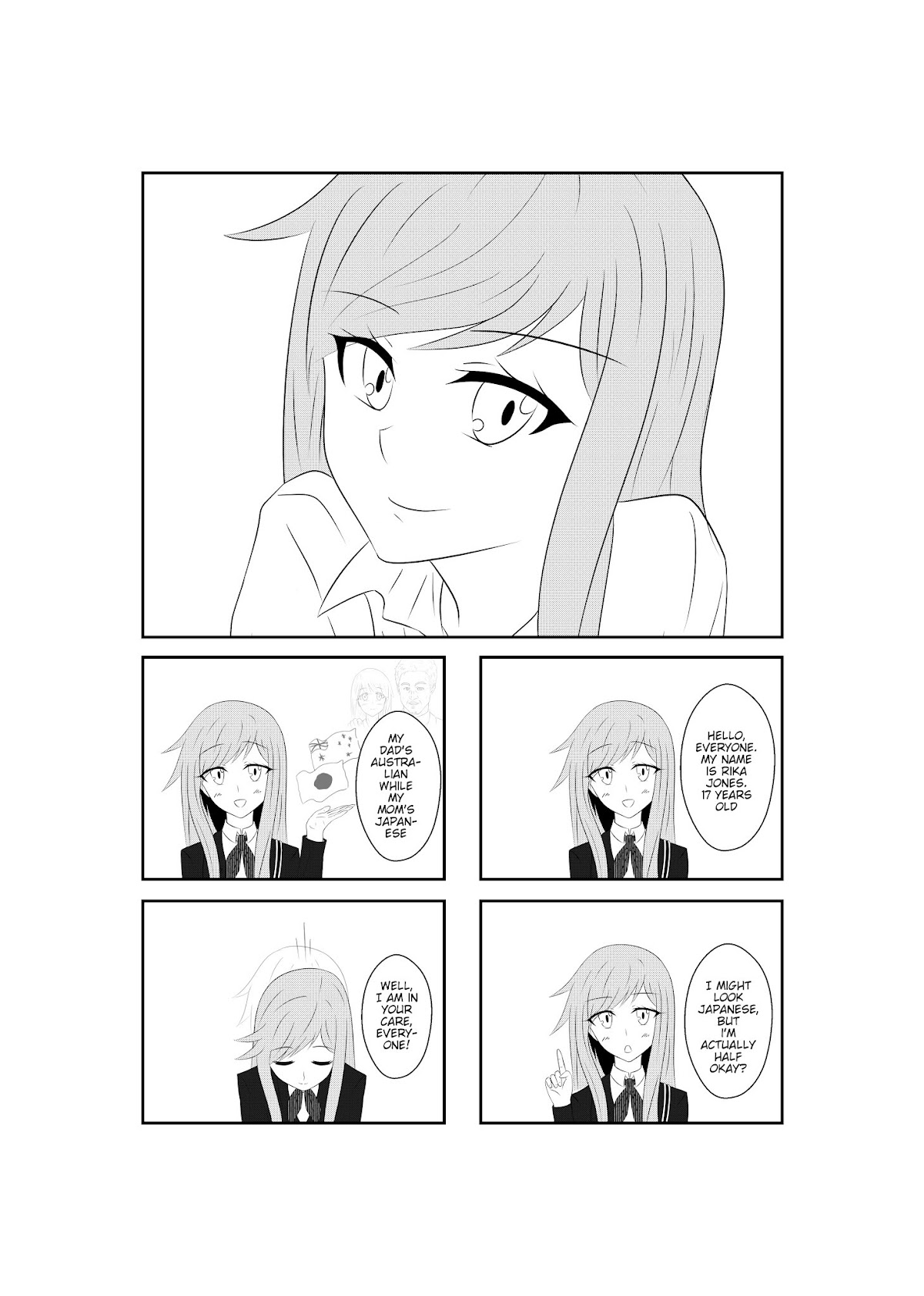 Kaigai Joshikousei Chapter 0 page 5 - Chapter 0 : Oneshot (revised)