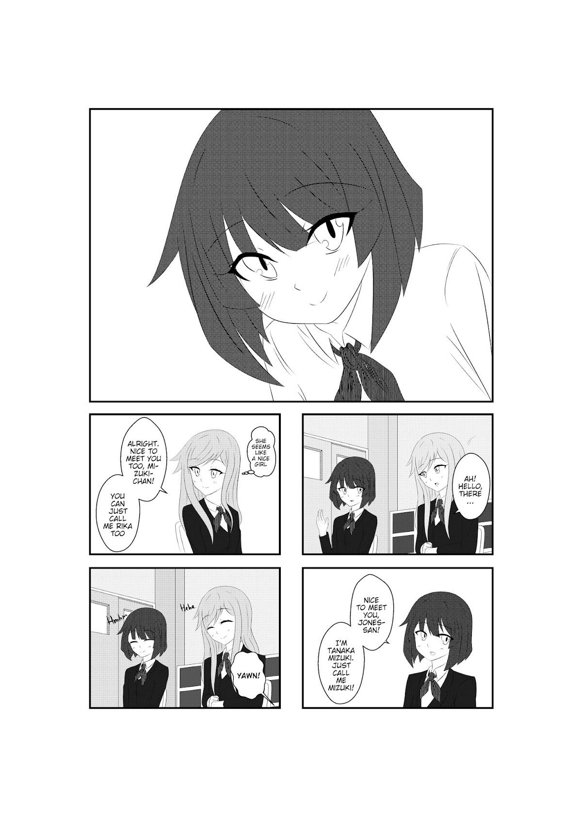 Kaigai Joshikousei Chapter 0 page 7 - Chapter 0 : Oneshot (revised)