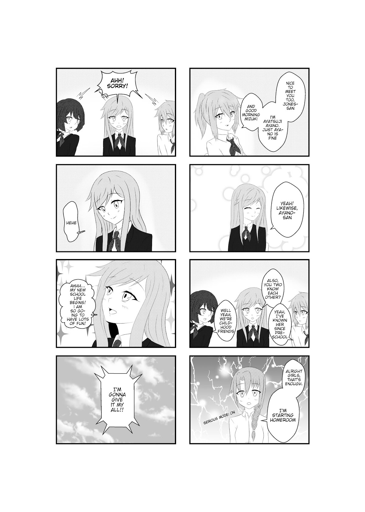 Kaigai Joshikousei Chapter 0 page 9 - Chapter 0 : Oneshot (revised)