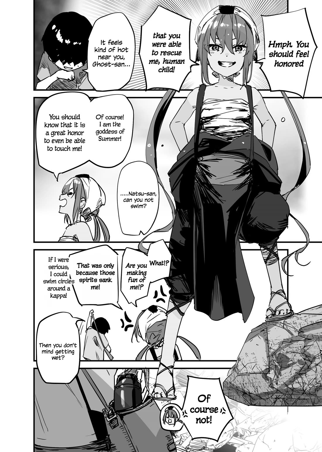 Kaii-san and I Chapter 100 page 2 - Chapter 100: The Drowning Summer