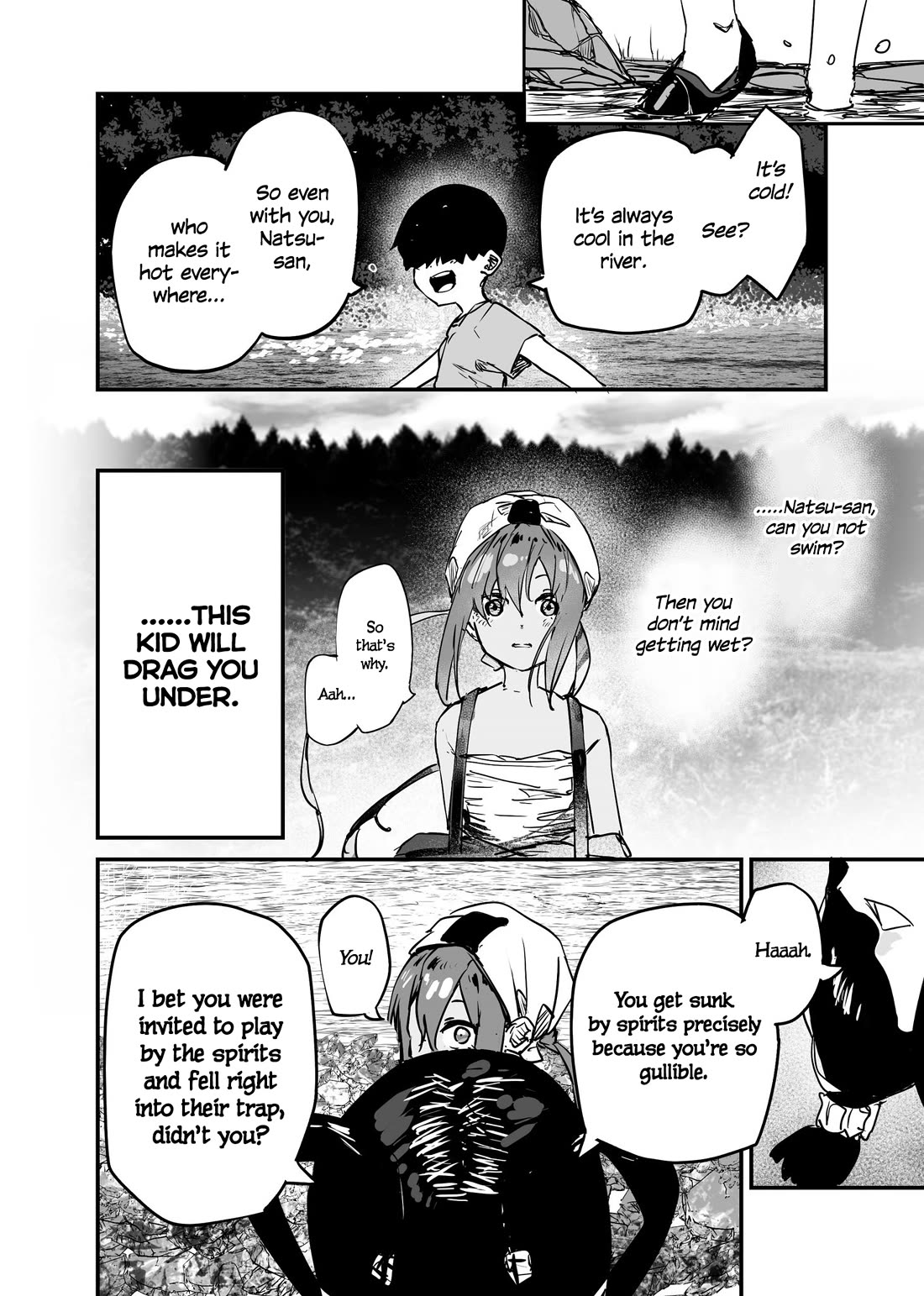 Kaii-san and I Chapter 100 page 4 - Chapter 100: The Drowning Summer