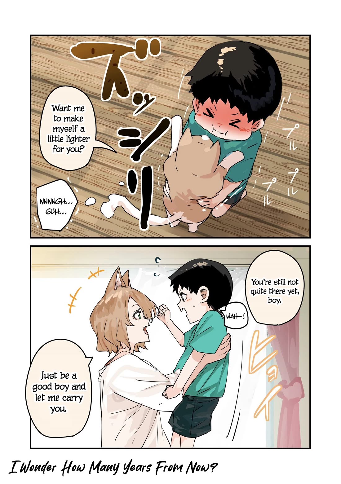 Kaii-san and I Chapter 113 page 1 - Chapter 113: I Wonder How Many Years From Now