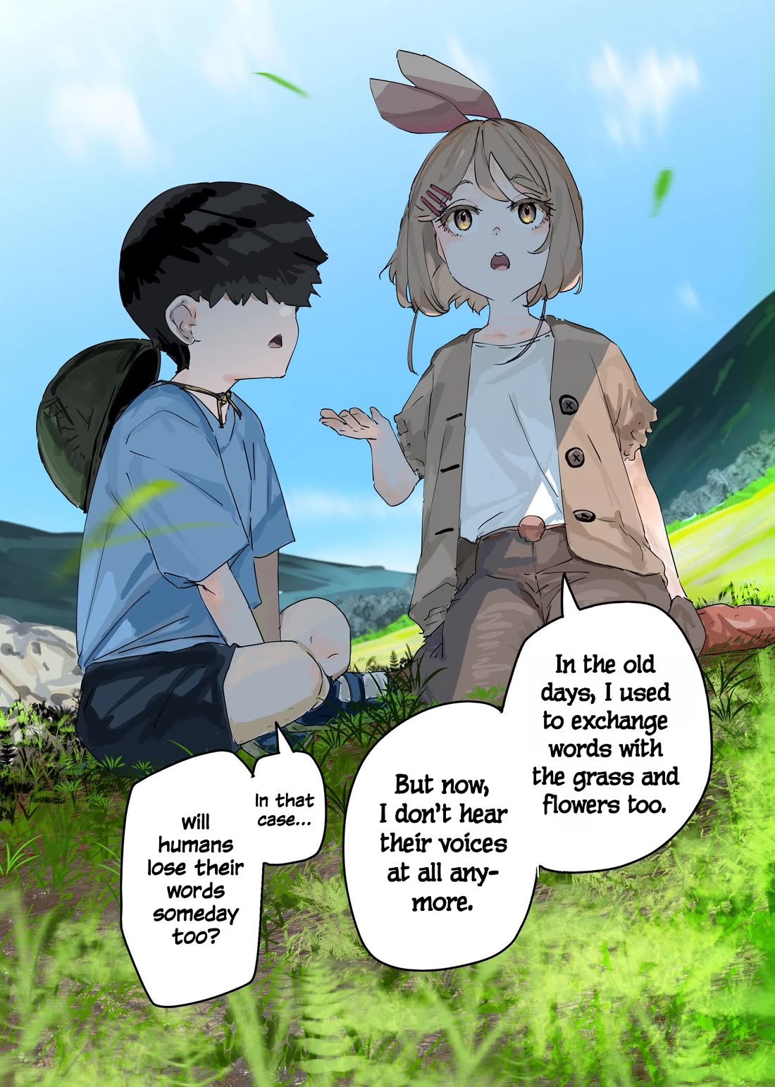 Kaii-san and I Chapter 116 page 1 - Chapter 116: The Wordless Ones