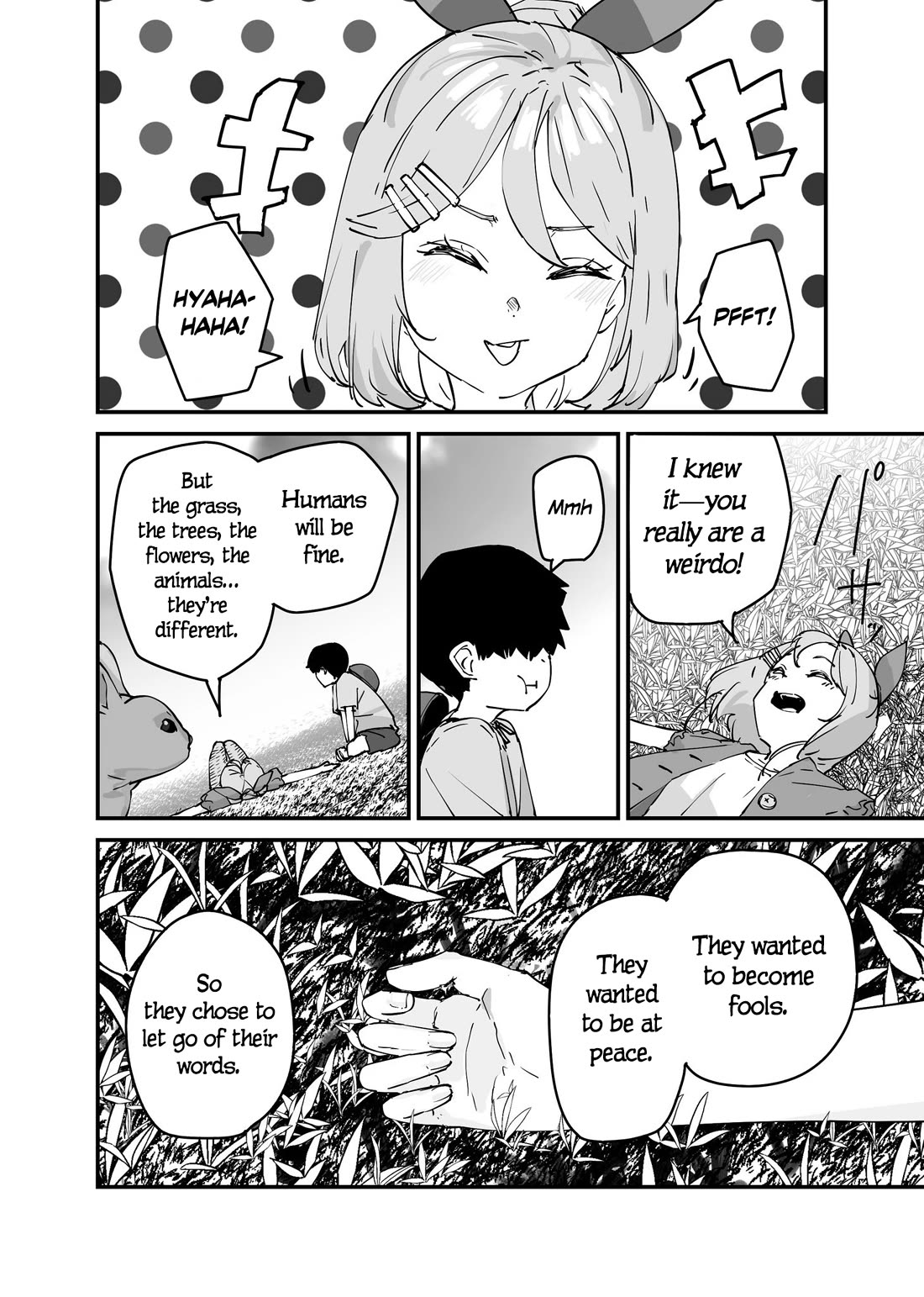 Kaii-san and I Chapter 116 page 2 - Chapter 116: The Wordless Ones