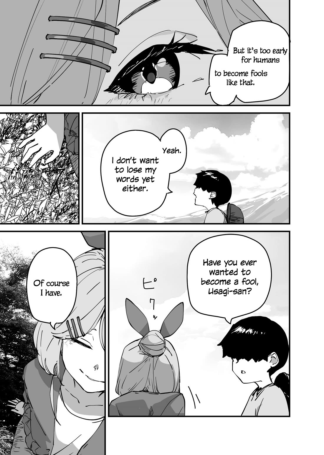 Kaii-san and I Chapter 116 page 3 - Chapter 116: The Wordless Ones