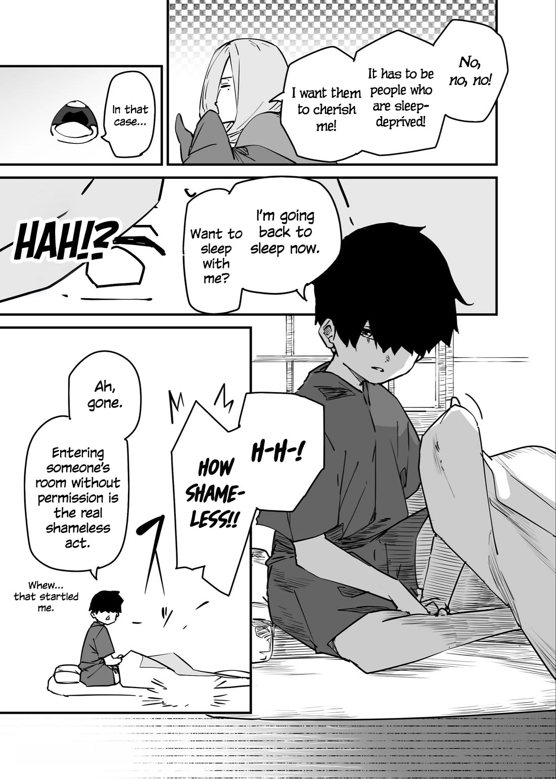 Kaii-san and I Chapter 118 page 3 - Chapter 118: Farewell, Spirit of Sleeping In