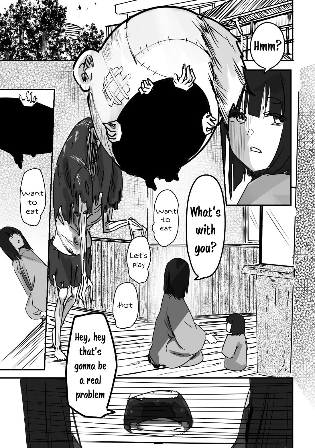 Kaii-san and I Chapter 12 page 3 - Chapter 12: The youth of Ichimatsu doll. (Part 3)