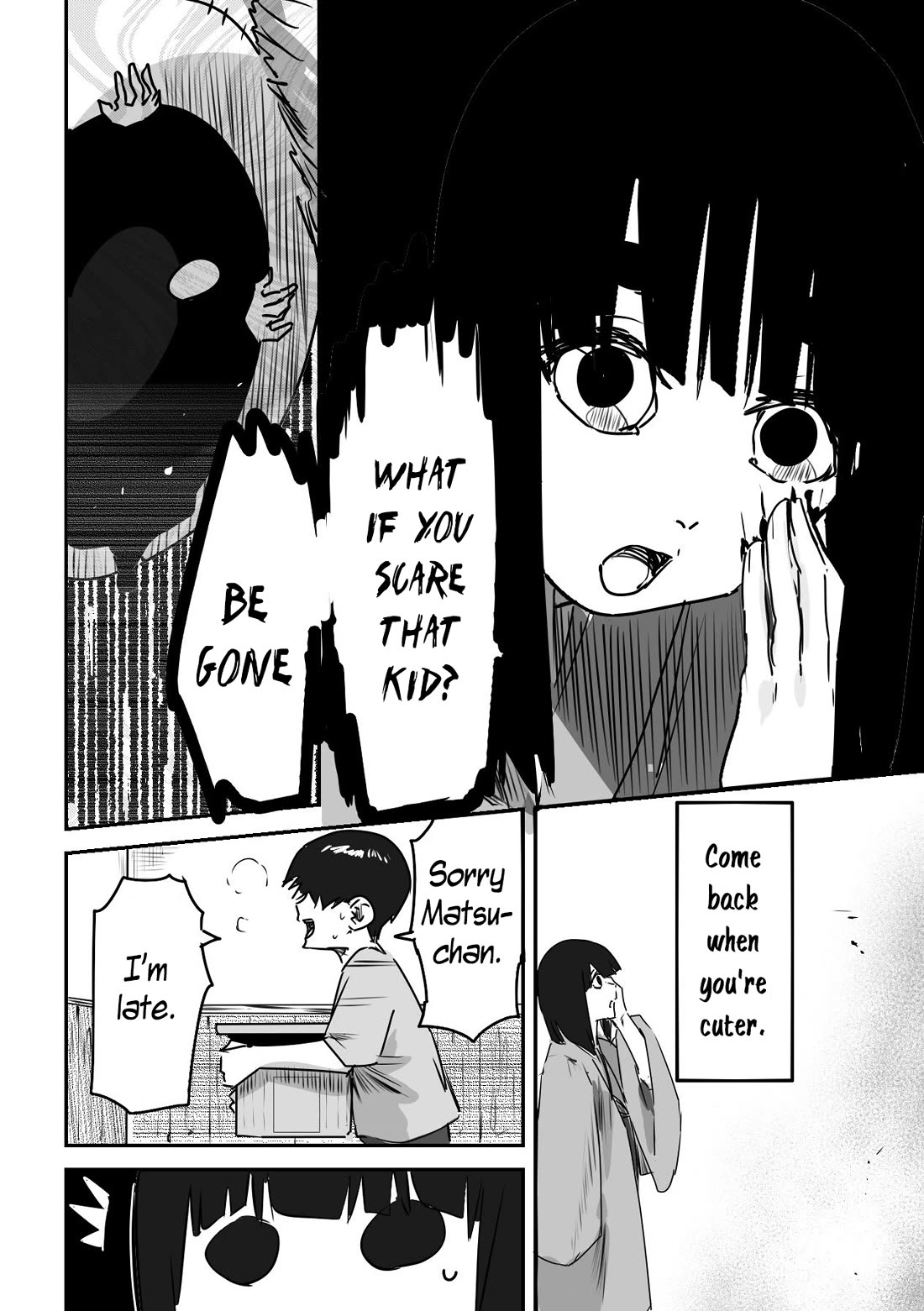 Kaii-san and I Chapter 12 page 4 - Chapter 12: The youth of Ichimatsu doll. (Part 3)