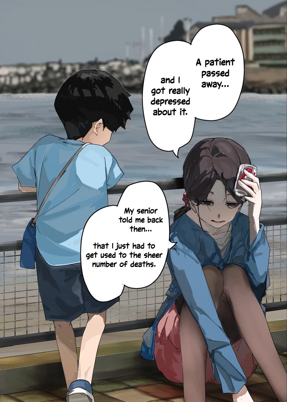 Kaii-san and I Chapter 120 page 1 - Chapter 120: No Longer Here