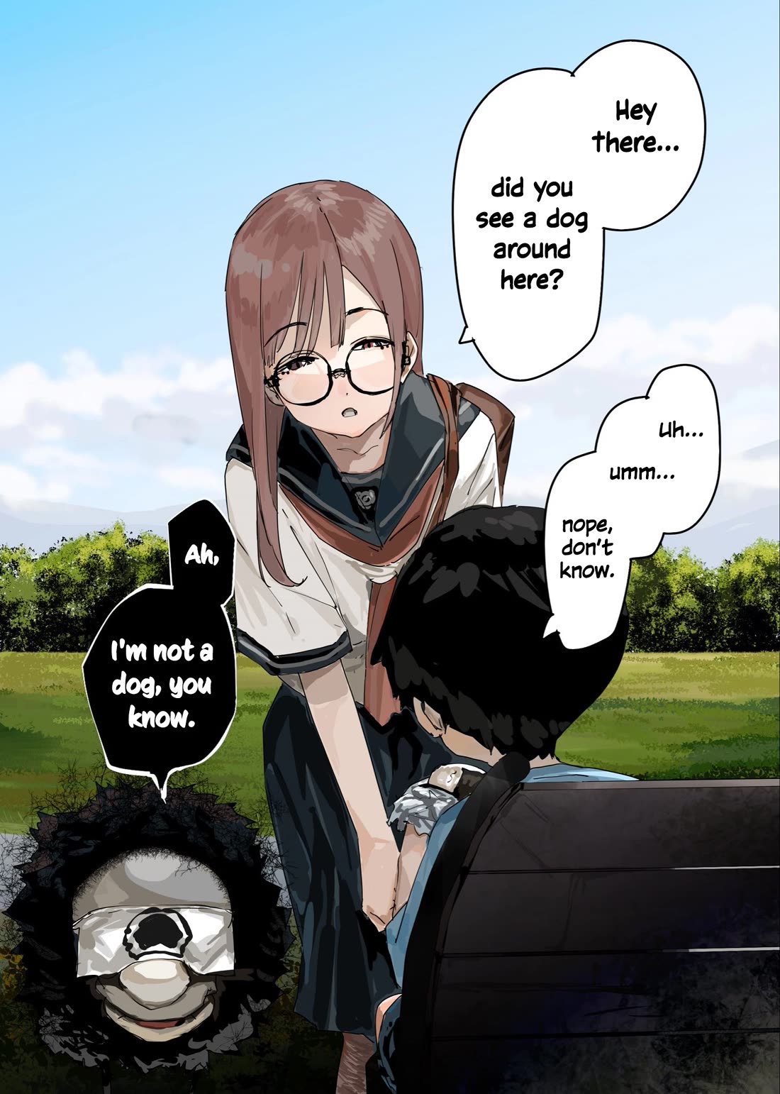Kaii-san and I Chapter 122 page 1 - Chapter 122: I Am Not a Dog