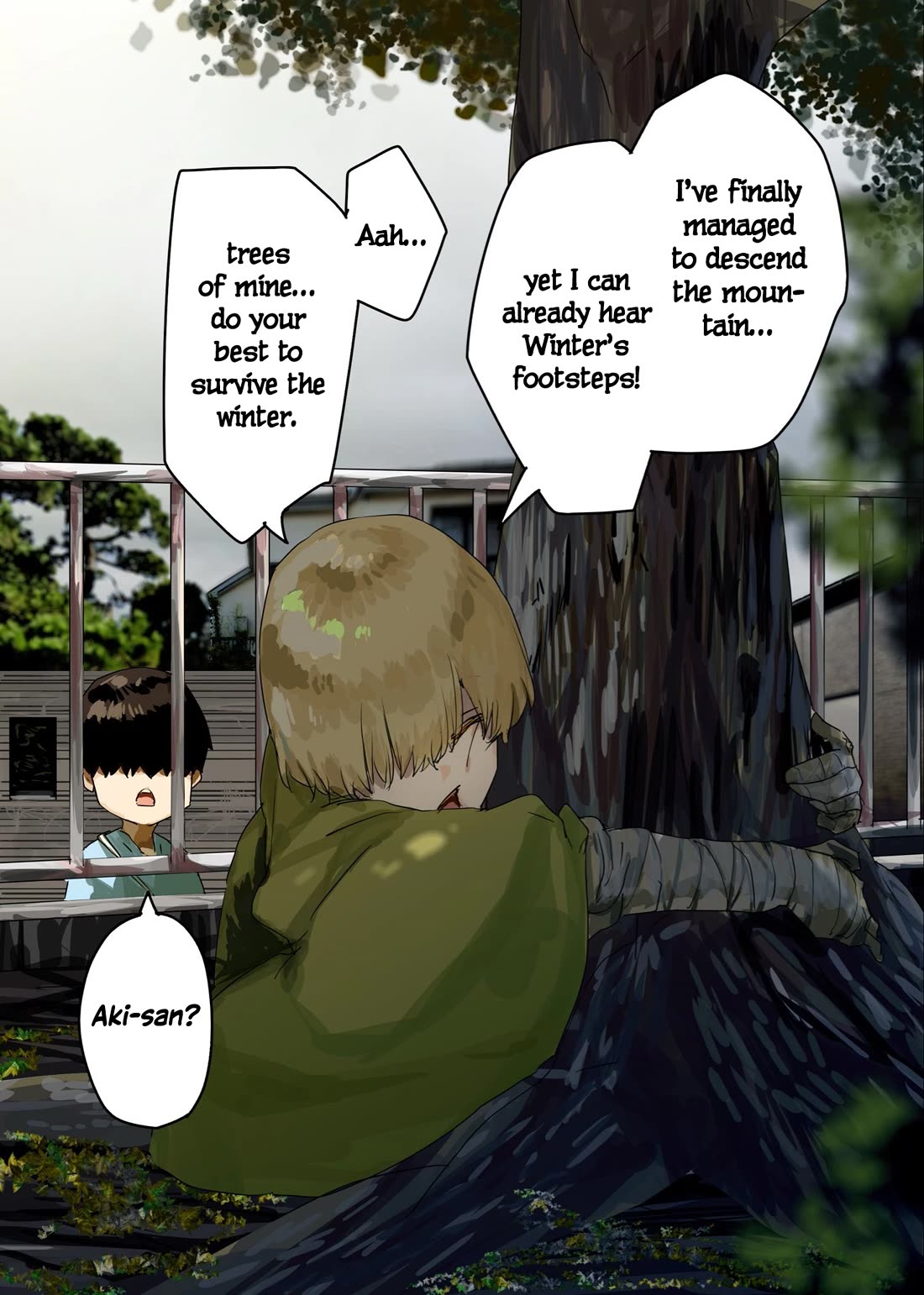 Kaii-san and I Chapter 126 page 1 - Chapter 126: Don't Give Up, Aki-san