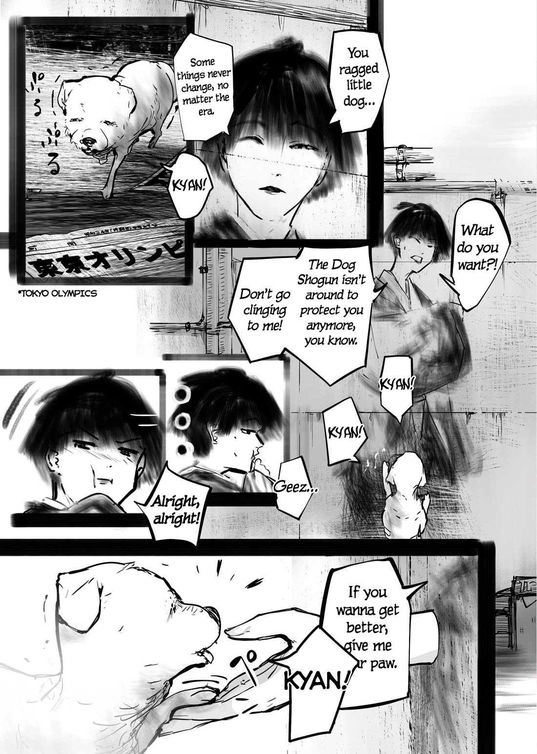 Kaii-san and I Chapter 134 page 1 - Chapter 134: Okyan the Dog