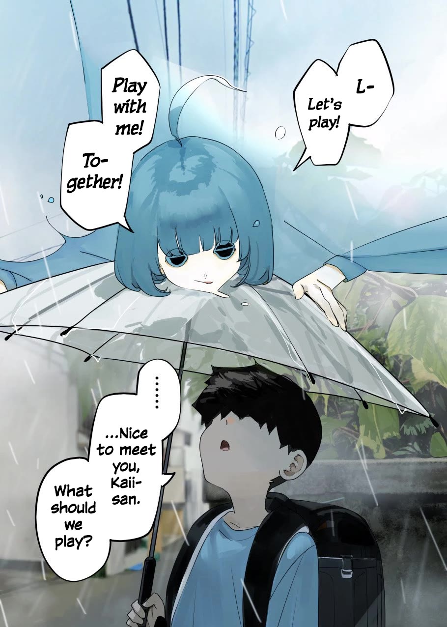 Kaii-san and I Chapter 147 page 1 - Chapter 147: Rain, Then Me, Then Sunny