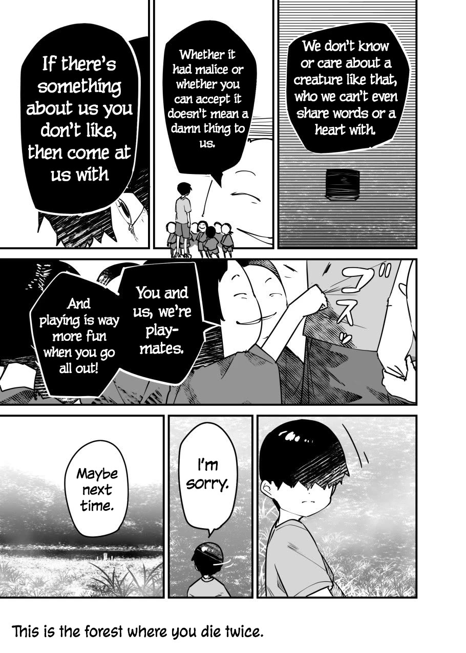 Kaii-san and I Chapter 148 page 5 - Chapter 148: This is the Forest Where You D◻️e Twice