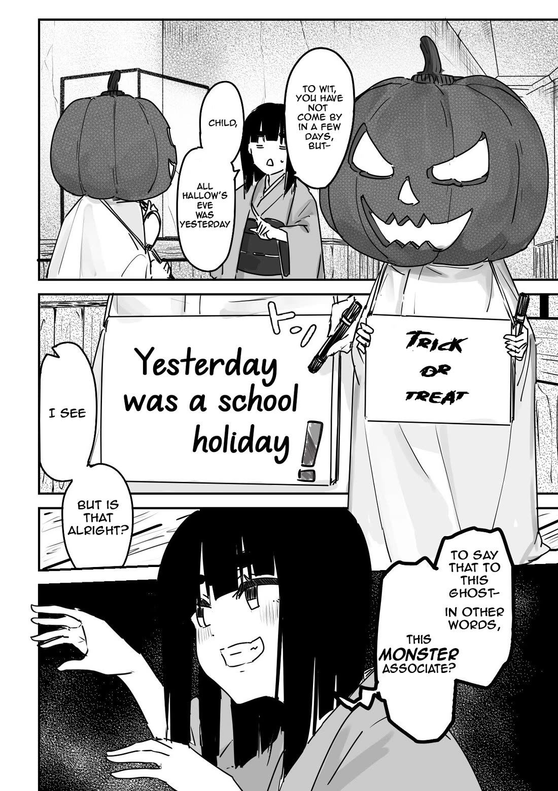 Kaii-san and I Chapter 15 page 2 - Chapter 15: Ichimatsu Doll and Child