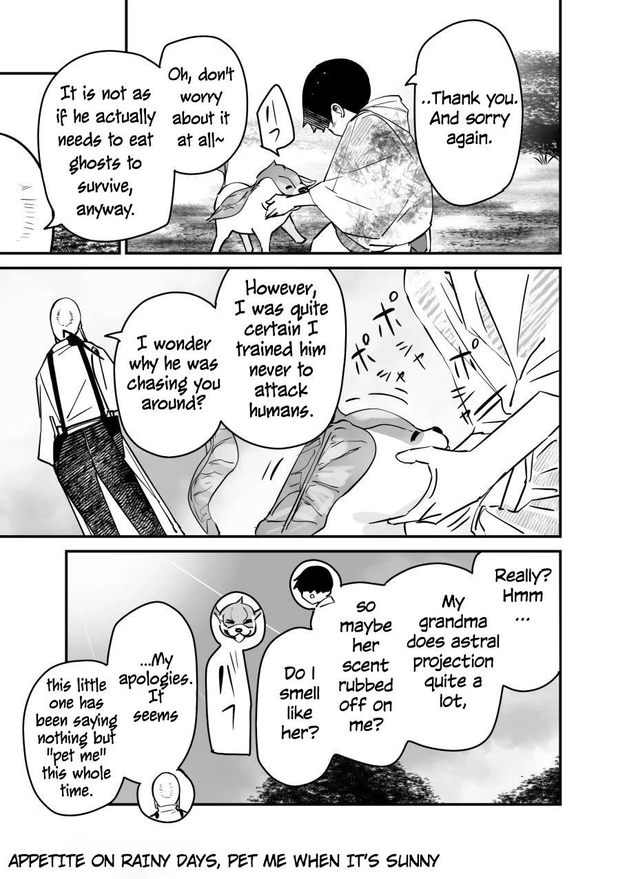 Kaii-san and I Chapter 151 page 5 - Chapter 151: Appetite on Rainy Days, Pet Me When It's Sunny