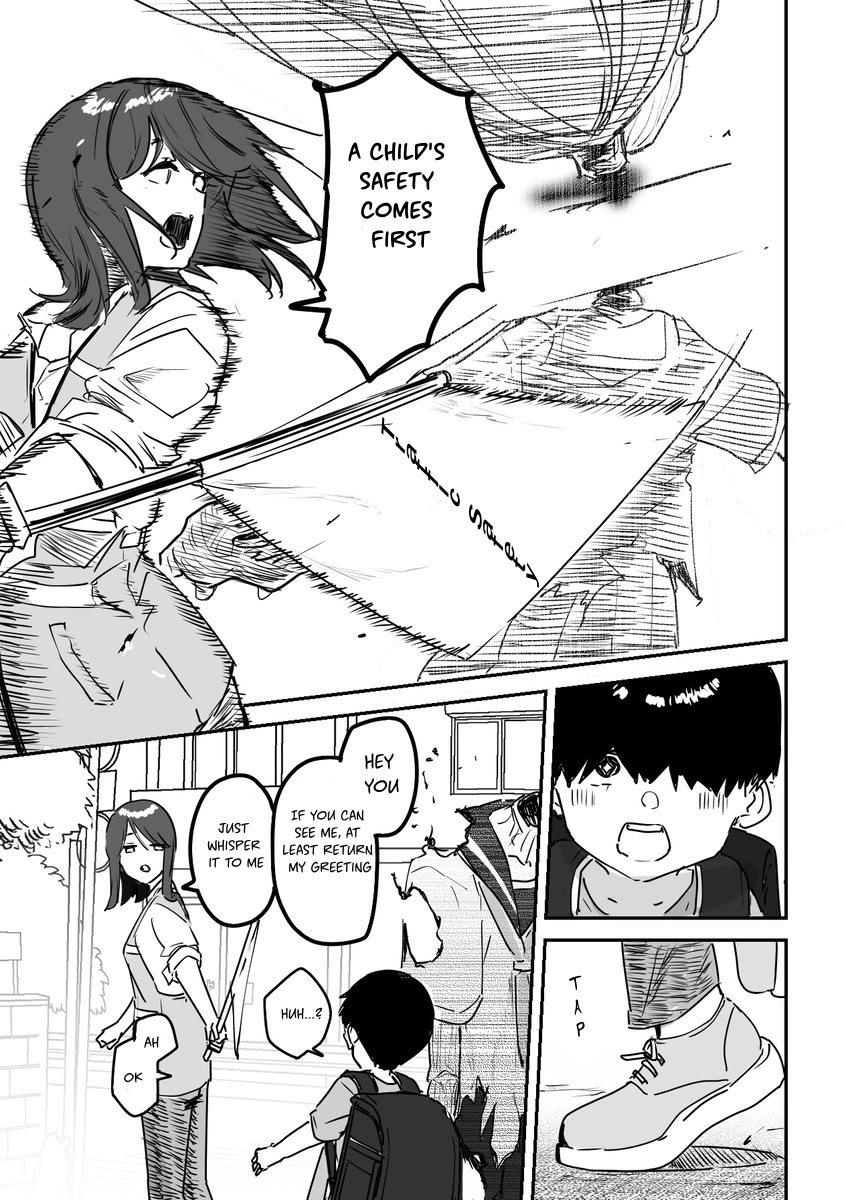 Kaii-san and I Chapter 16 page 5 - Chapter 16: Ghosts and Greetings