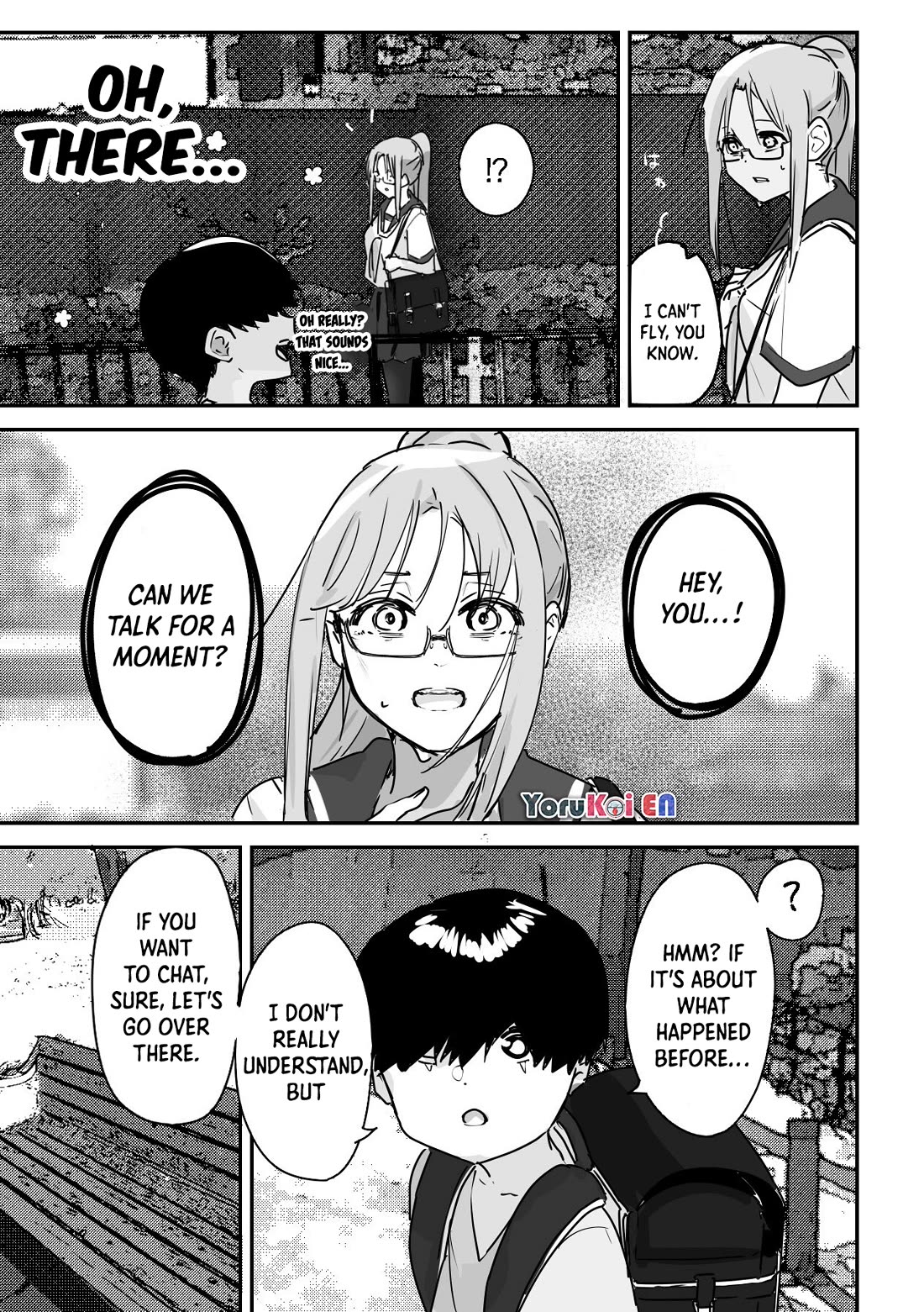 Kaii-san and I Chapter 17.5 page 9 - Chapter 17.5: Human Aid