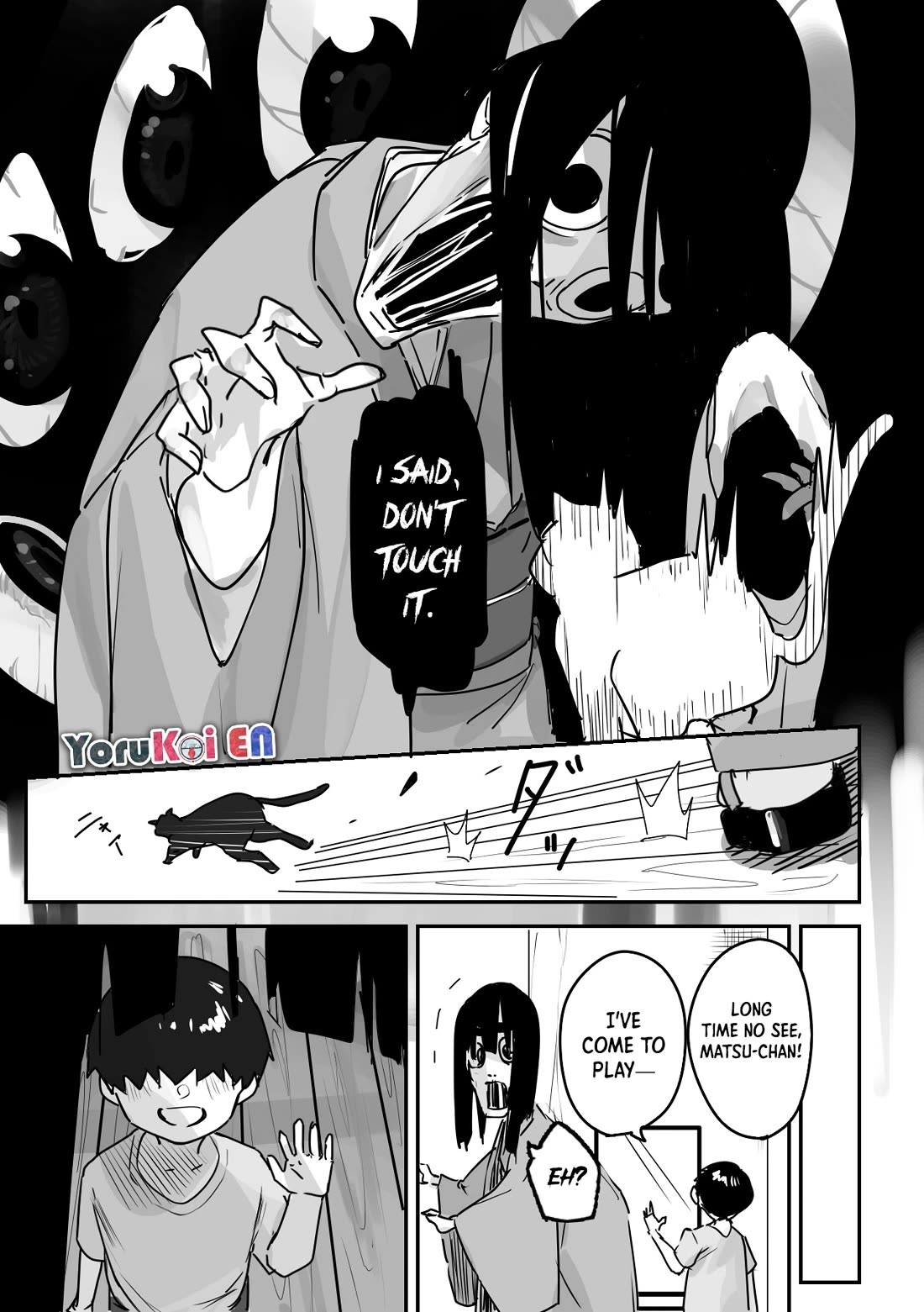 Kaii-san and I Chapter 19 page 4 - Chapter 19: The youth of Ichimatsu doll. (Part 5)