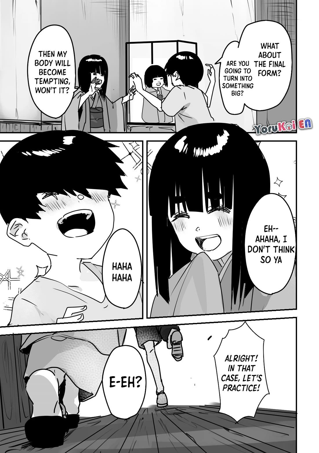 Kaii-san and I Chapter 19 page 6 - Chapter 19: The youth of Ichimatsu doll. (Part 5)