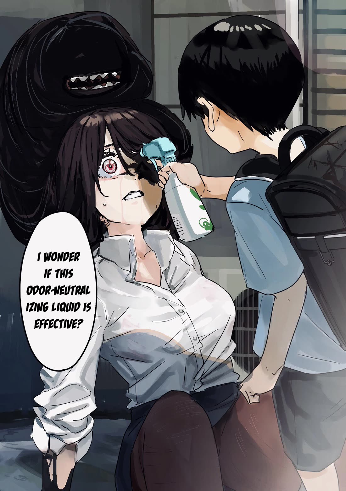 Kaii-san and I Chapter 21 page 2 - Chapter 21: Ghost Rules