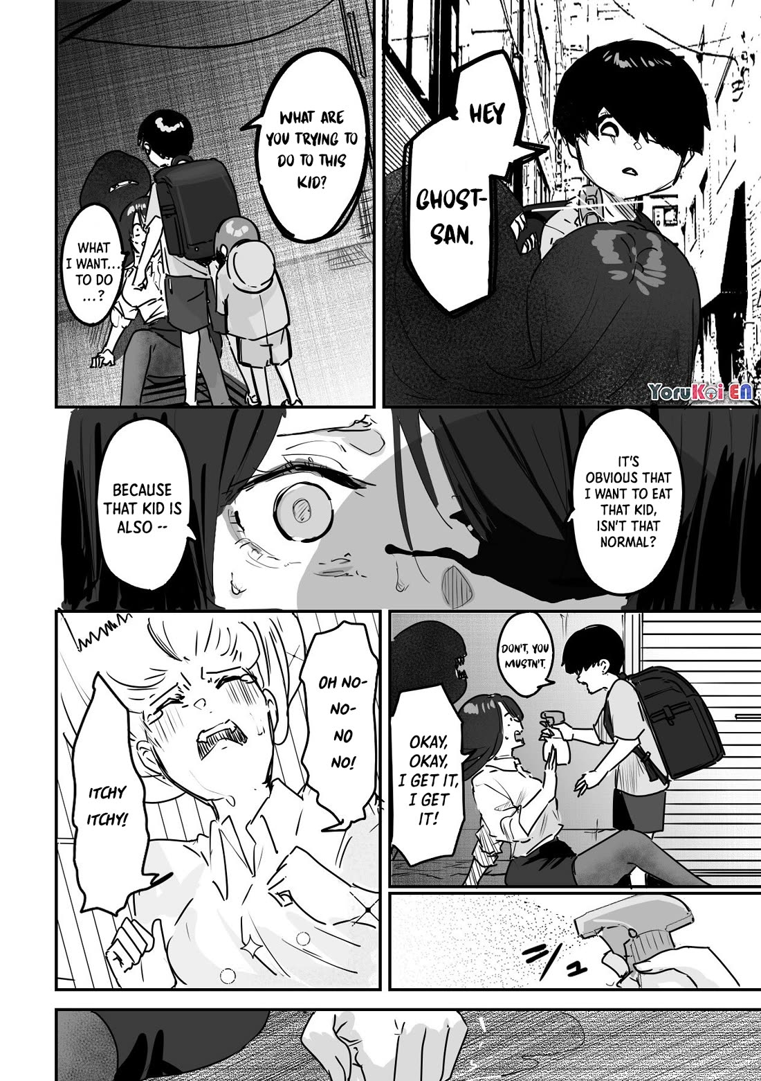 Kaii-san and I Chapter 21 page 3 - Chapter 21: Ghost Rules