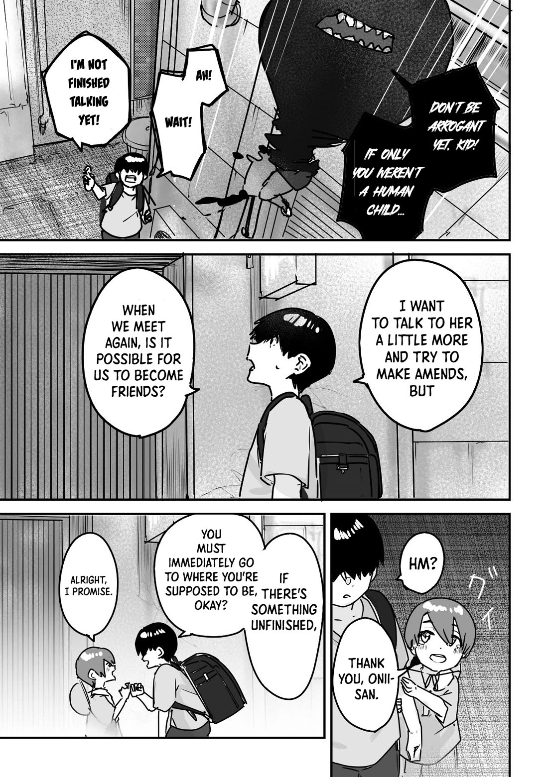 Kaii-san and I Chapter 21 page 4 - Chapter 21: Ghost Rules