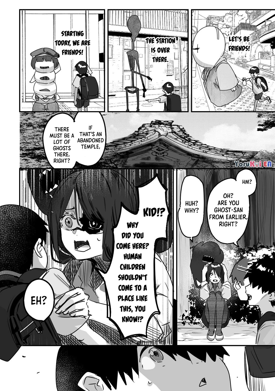 Kaii-san and I Chapter 21 page 5 - Chapter 21: Ghost Rules