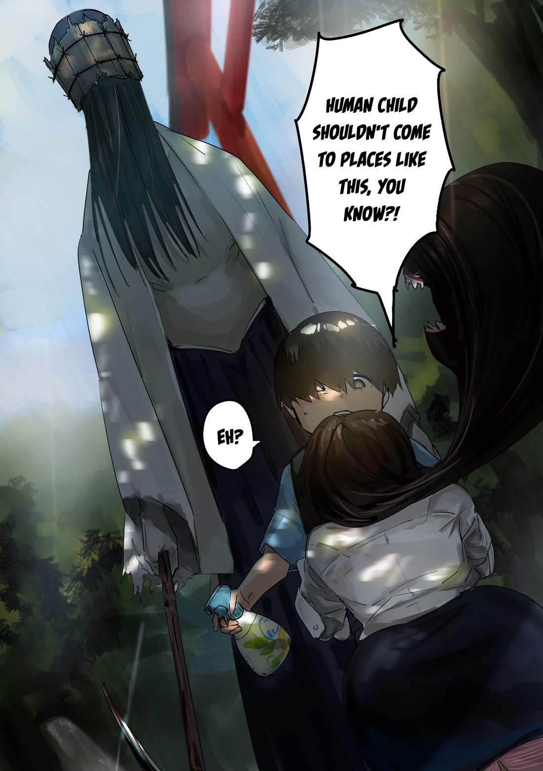 Kaii-san and I Chapter 22 page 2 - Chapter 22: Ghost Rules (Part 2)