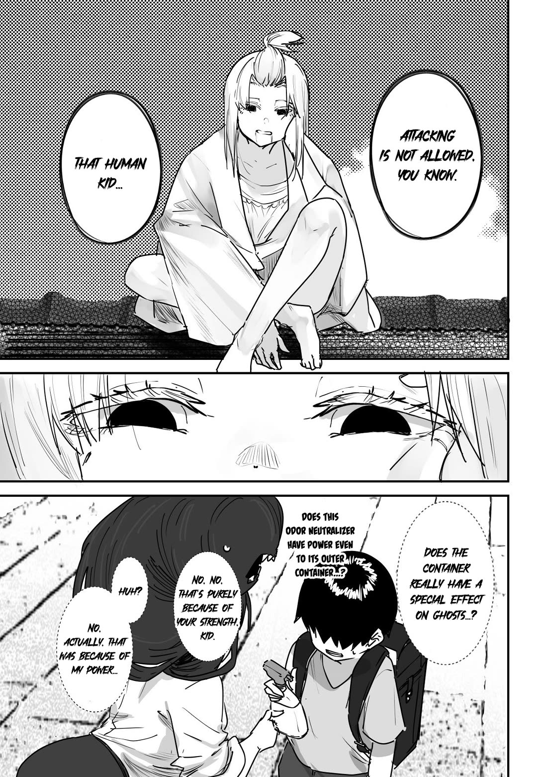 Kaii-san and I Chapter 22 page 6 - Chapter 22: Ghost Rules (Part 2)