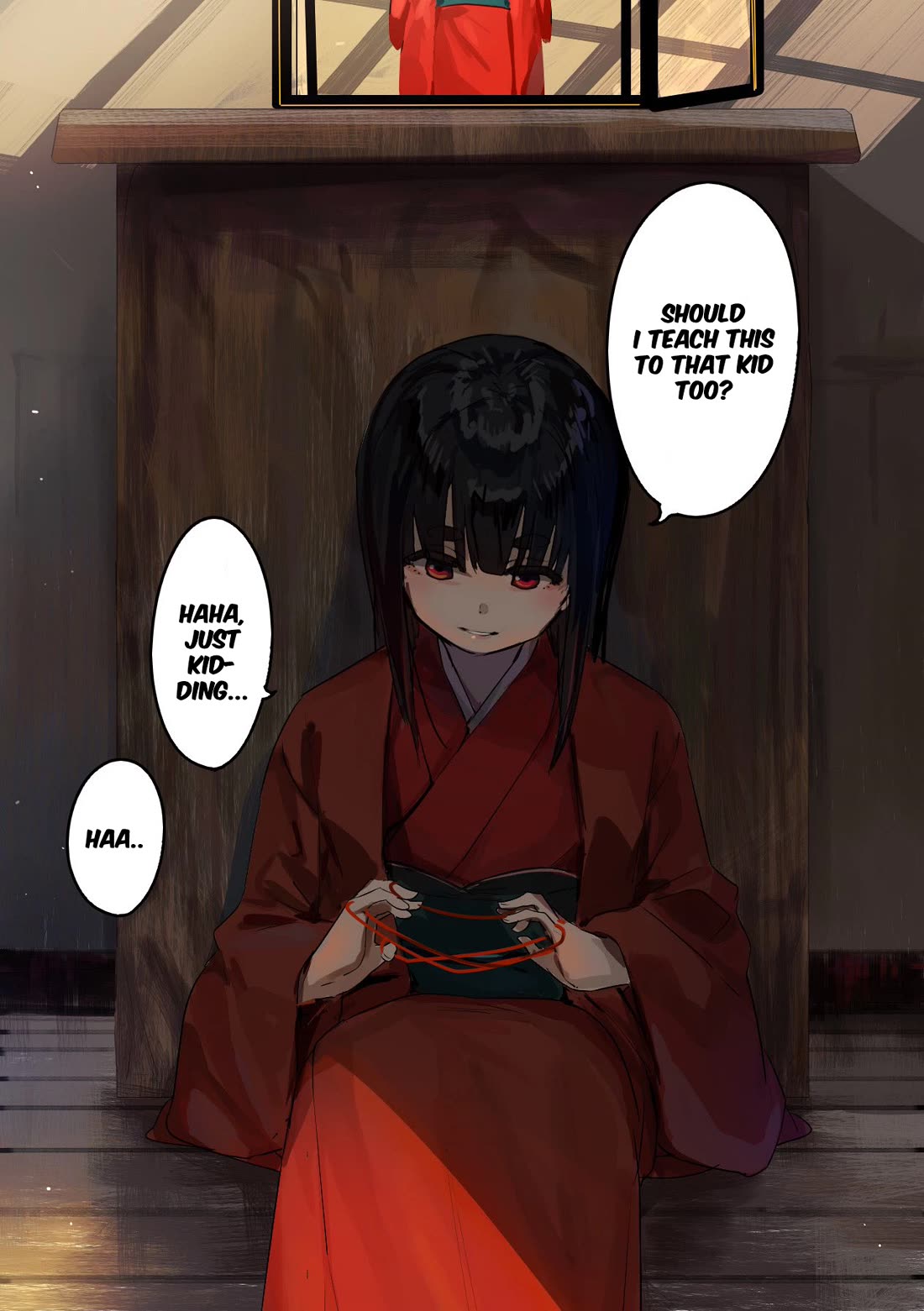 Kaii-san and I Chapter 24.5 page 1 - Chapter 24.5: Waiting at the Old School Building