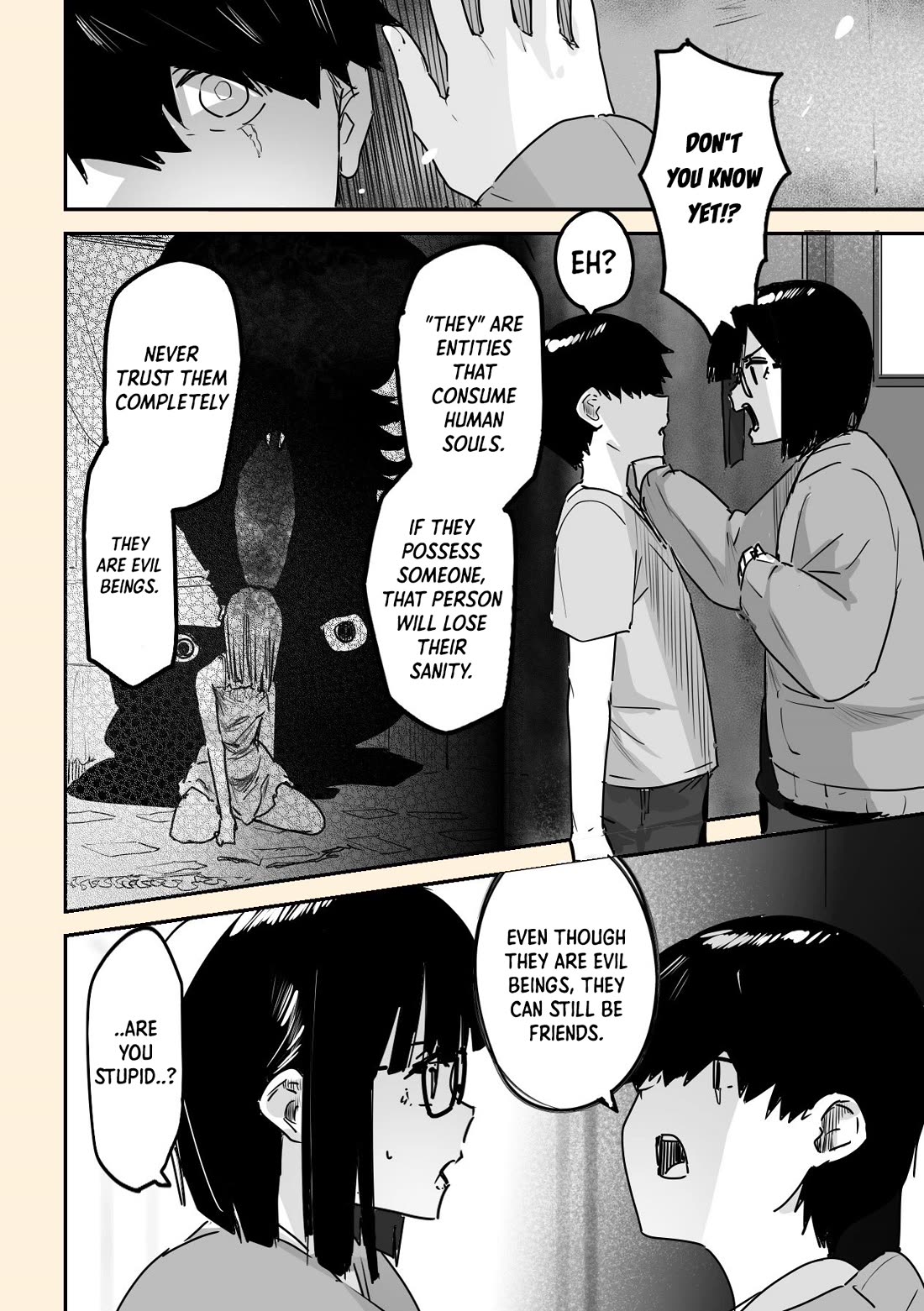 Kaii-san and I Chapter 24 page 3 - Chapter 24: People Who Can See And People Who Accidentally See