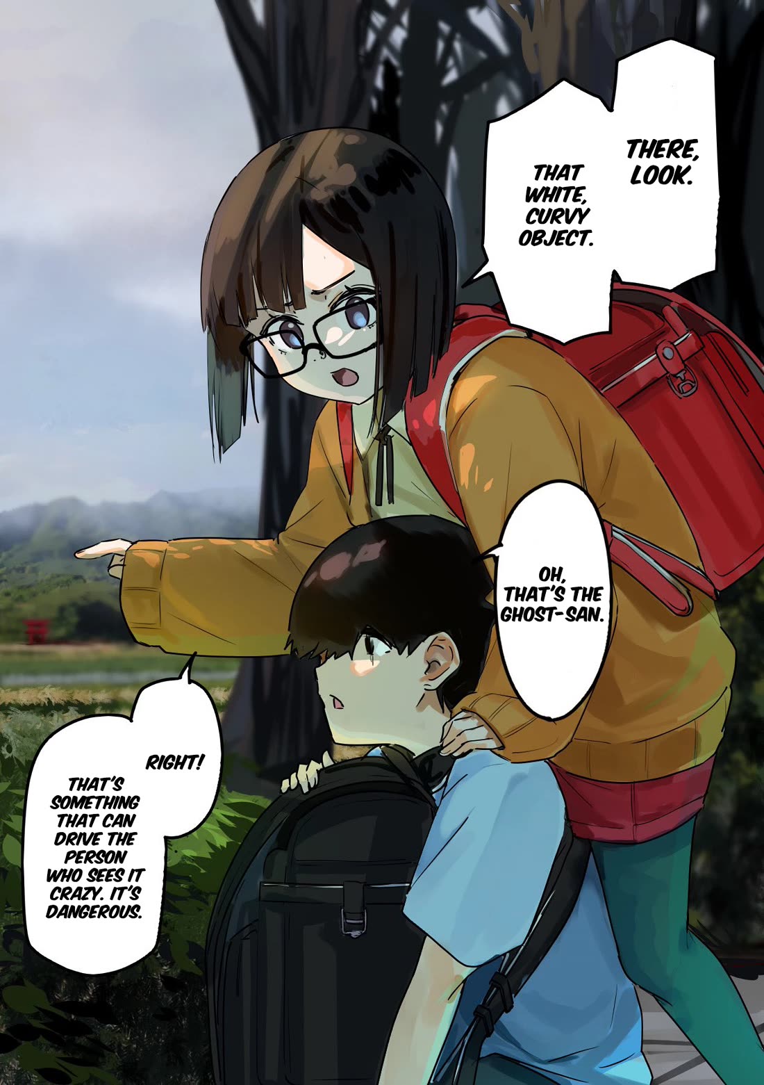 Kaii-san and I Chapter 26 page 2 - Chapter 26: The Dangerous Ghost
