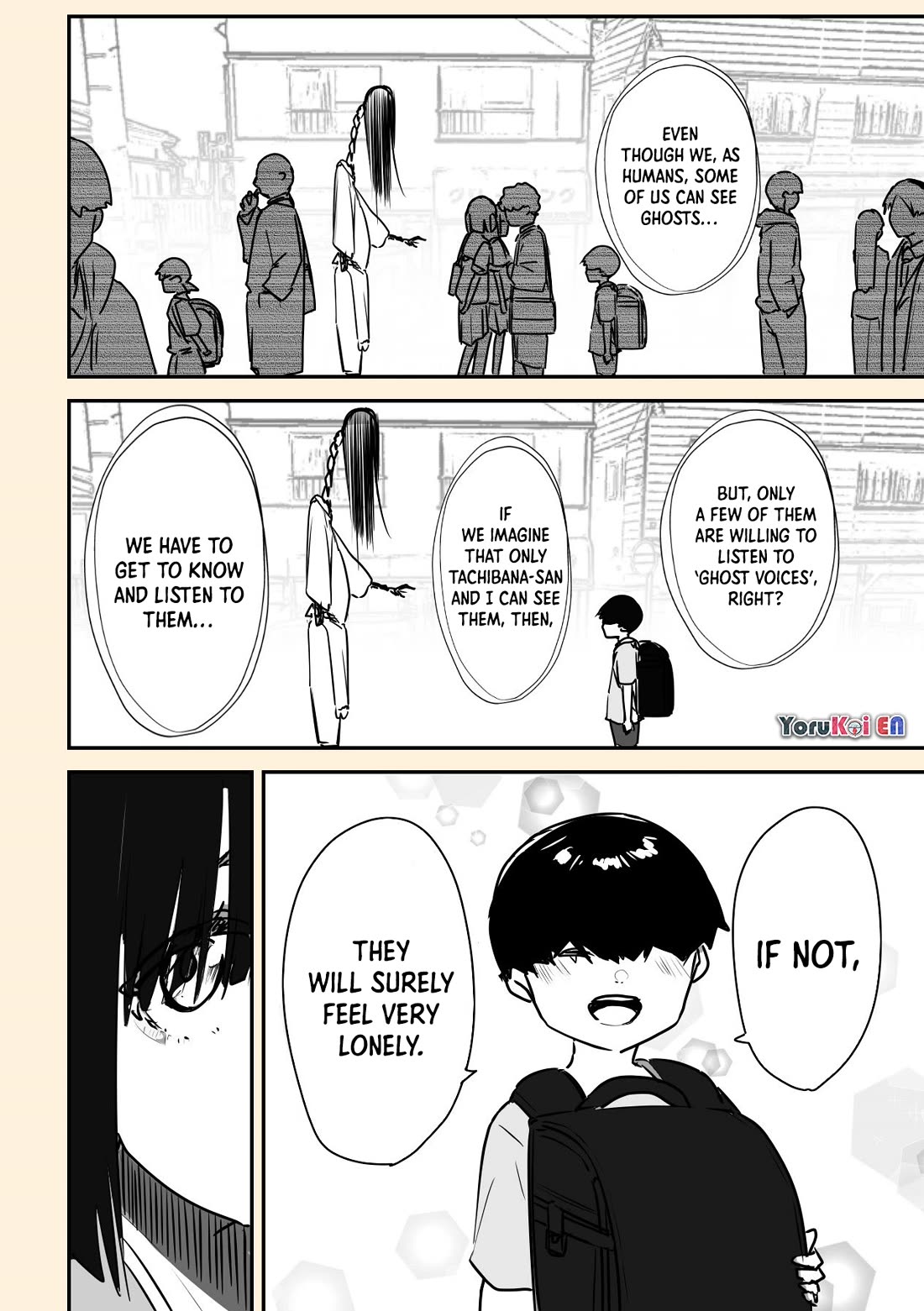 Kaii-san and I Chapter 26 page 7 - Chapter 26: The Dangerous Ghost