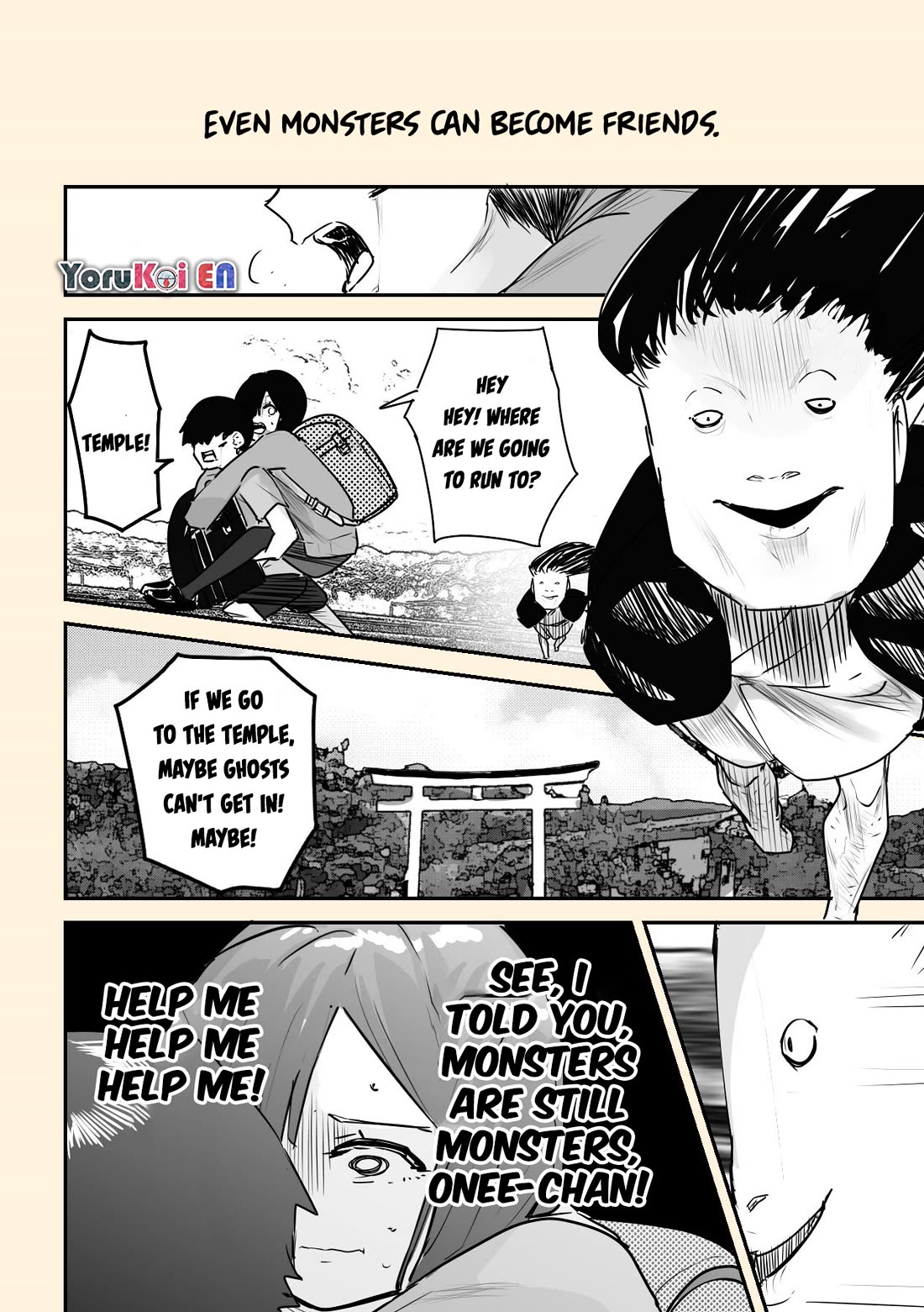 Kaii-san and I Chapter 27 page 3 - Chapter 27: God's Duty