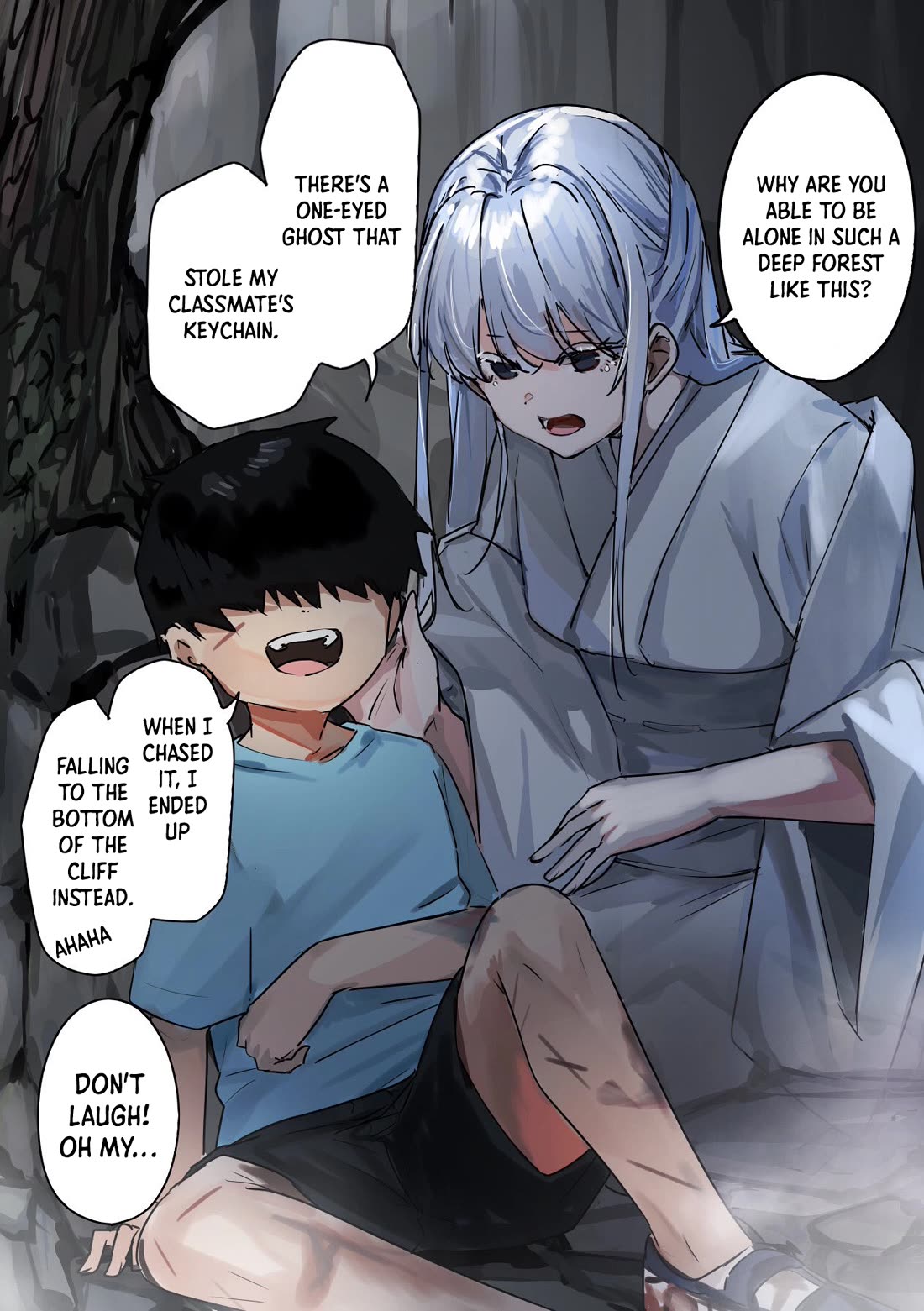 Kaii-san and I Chapter 28 page 2 - Chapter 28: The Mountain God Who Can't Do Anything