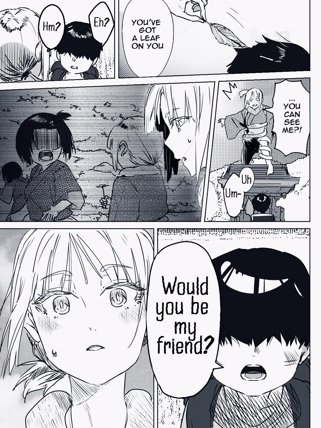 Kaii-san and I Chapter 3 page 2 - Chapter 3: I Hope I Will Make Friends