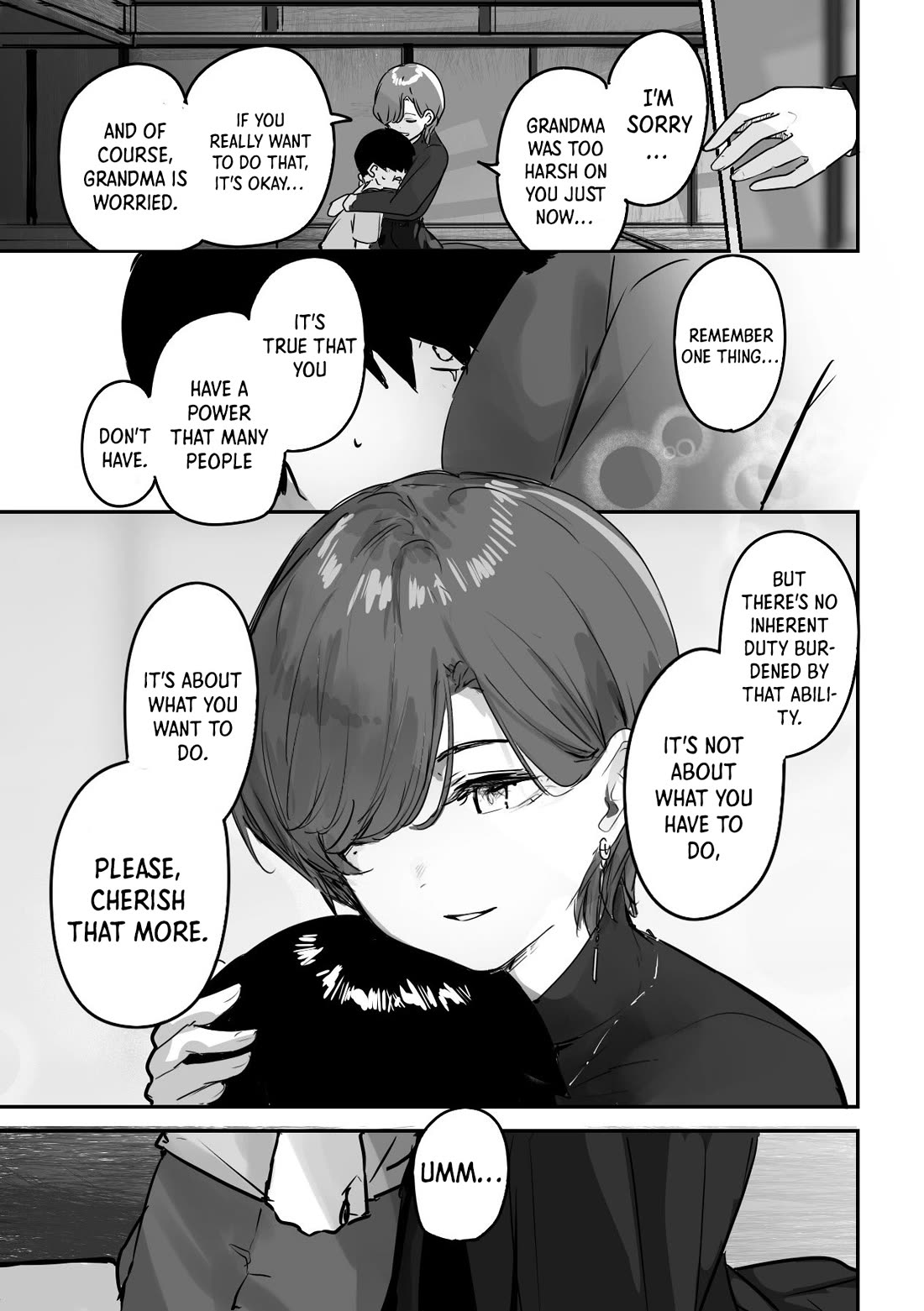 Kaii-san and I Chapter 32 page 6 - Chapter 32: Grandson Brings Them Home